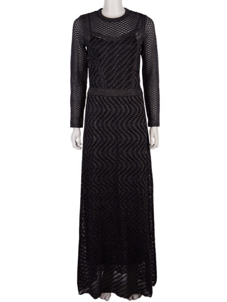 Bayan Lacivert M MISSONI ELBİSE