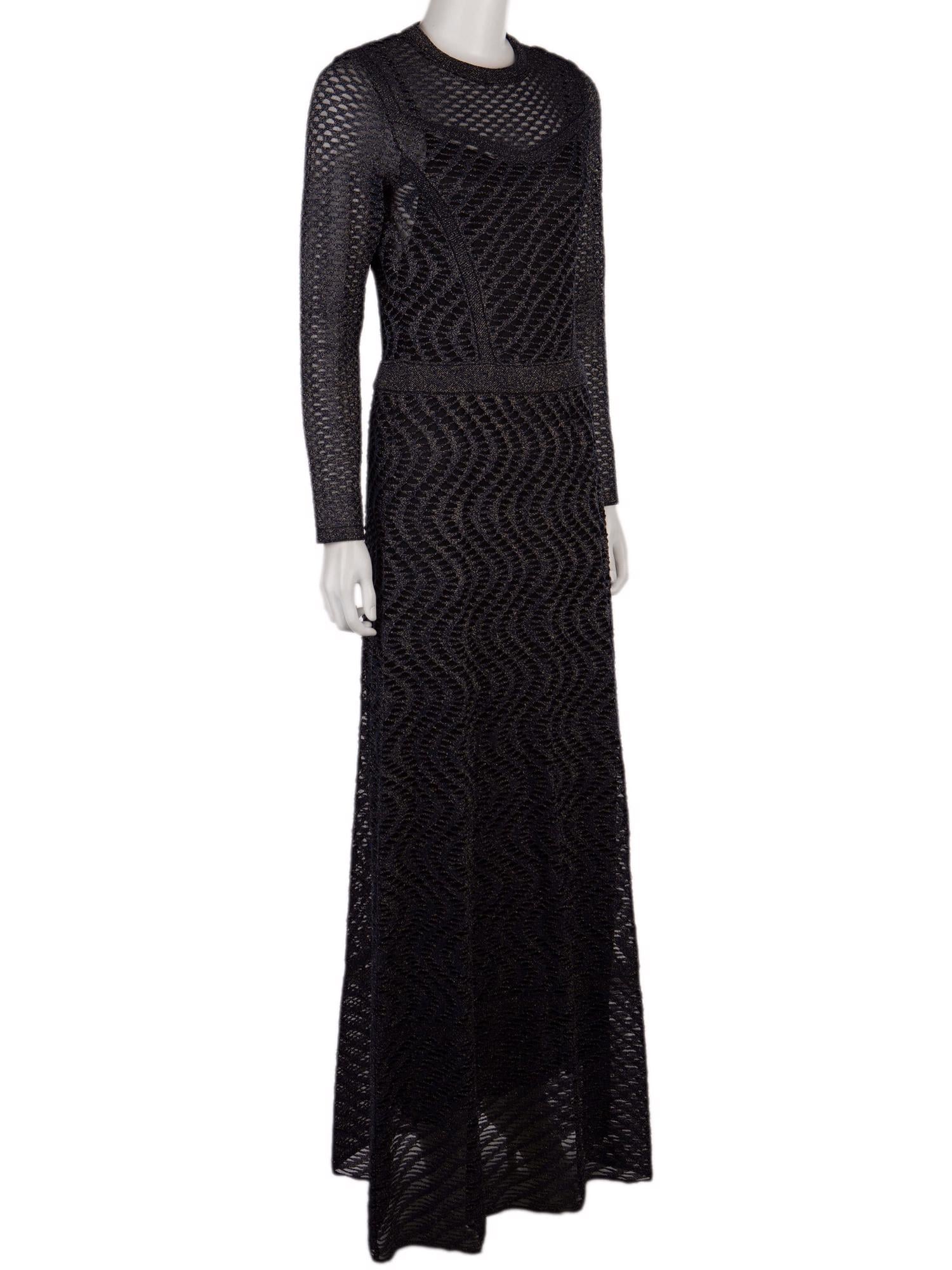 Bayan Lacivert M MISSONI ELBİSE