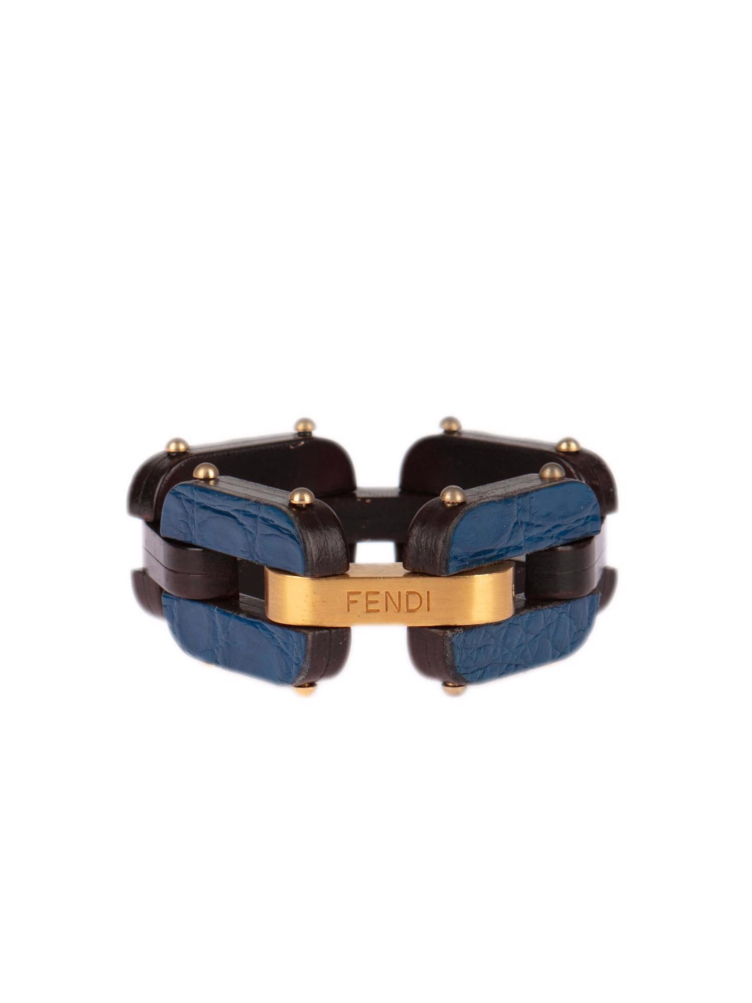 Bayan Mavi FENDI BİLEZİK