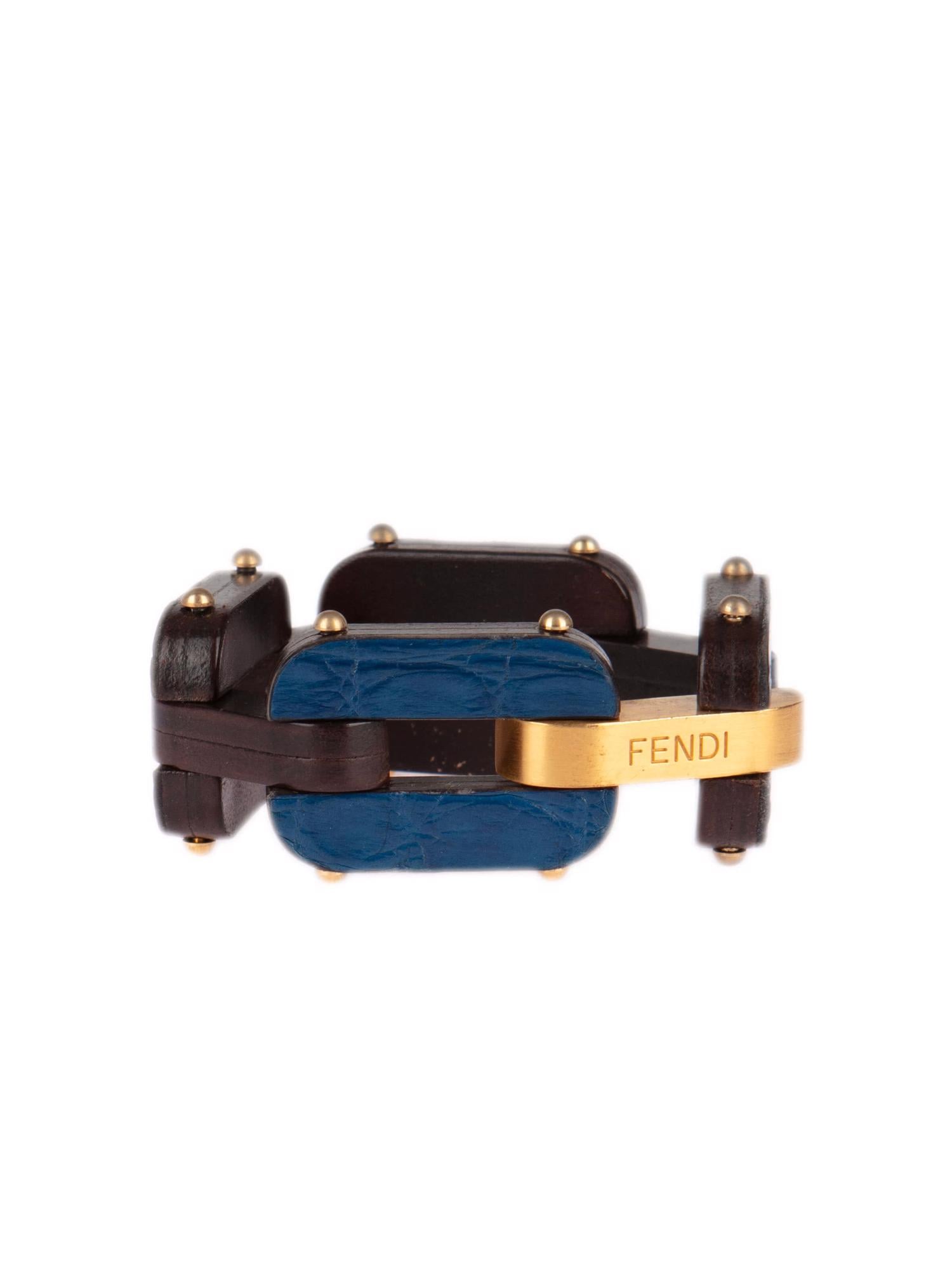 Bayan Mavi FENDI BİLEZİK