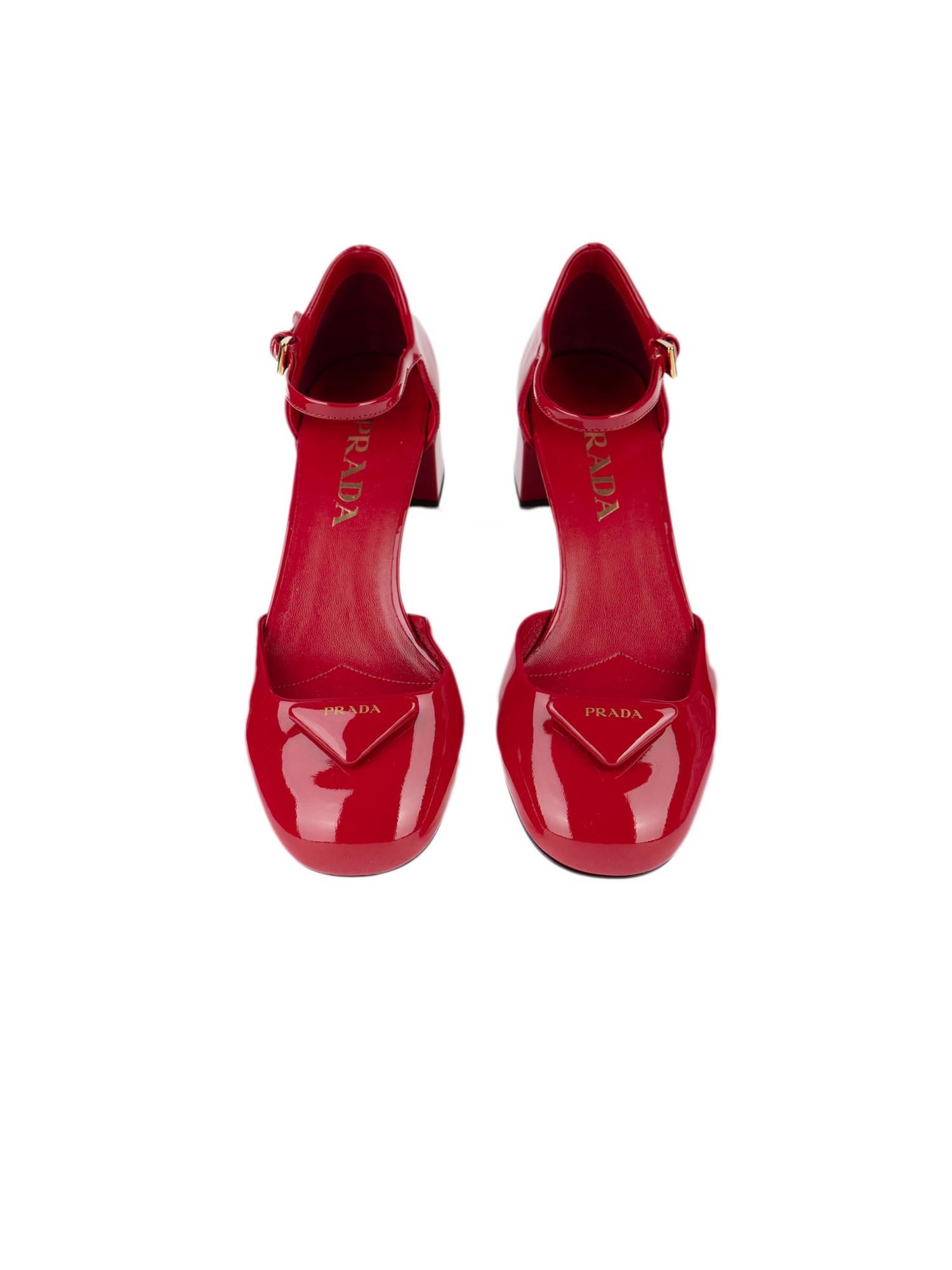 Bayan Kırmızı PRADA AYAKKABI