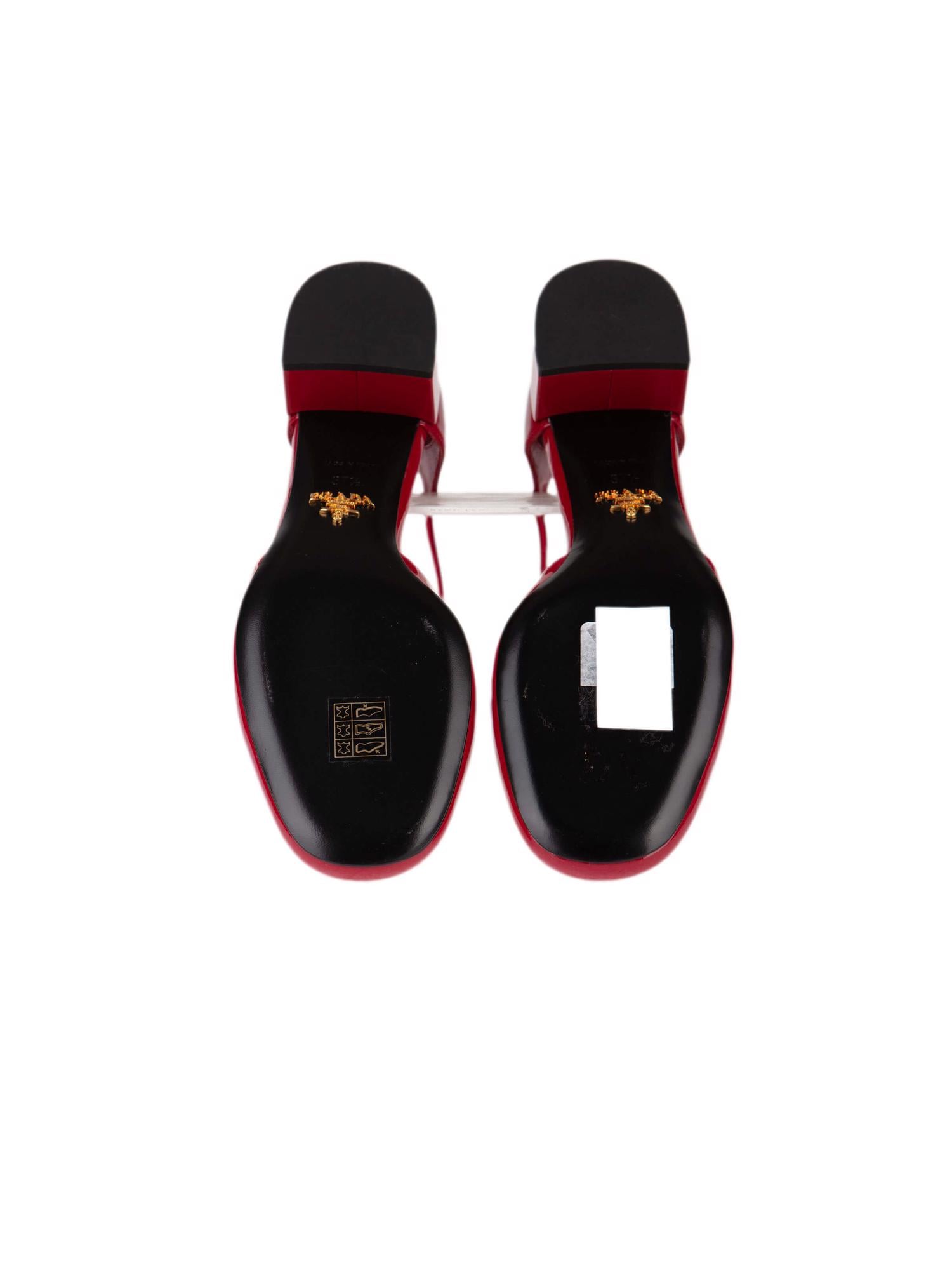 Bayan Kırmızı PRADA AYAKKABI