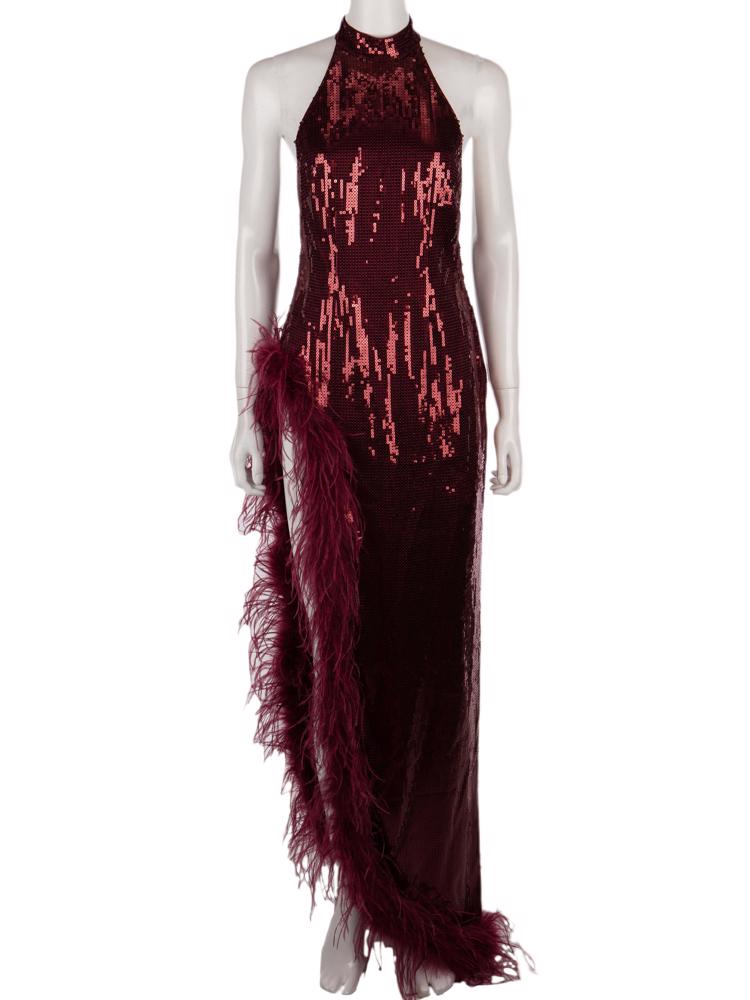 Bayan Kırmızı RETROFETE ELBİSE