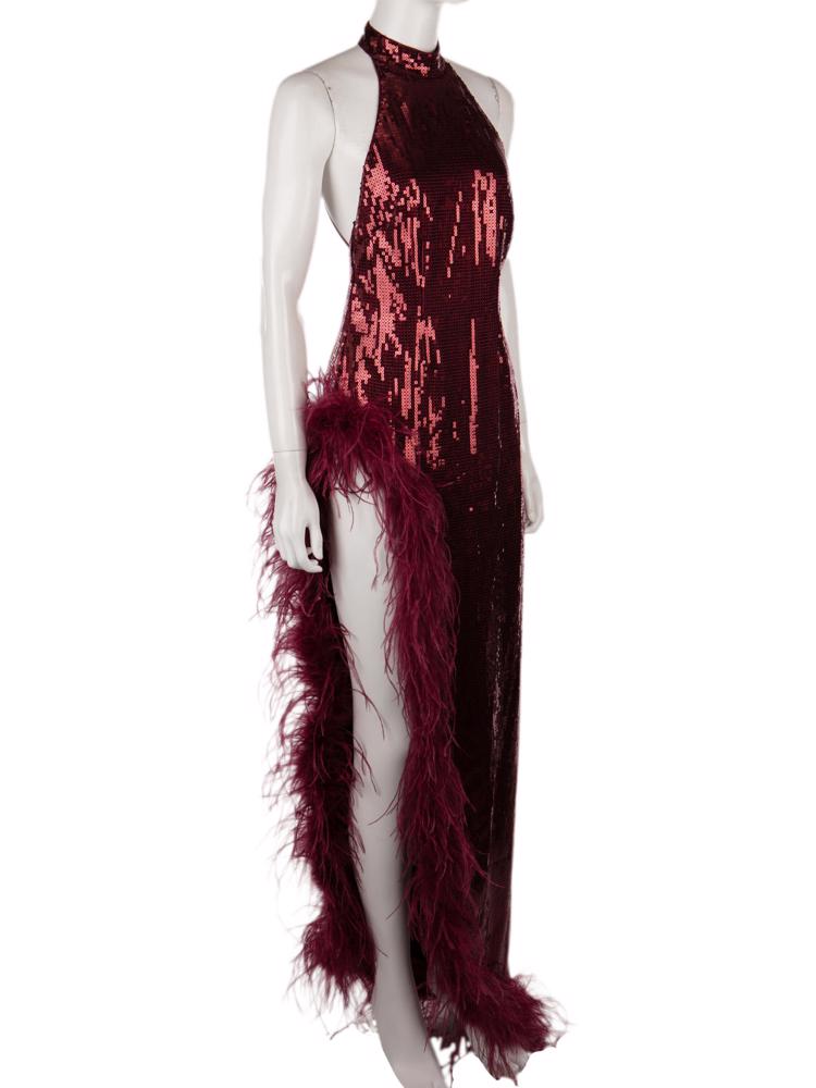 Bayan Kırmızı RETROFETE ELBİSE