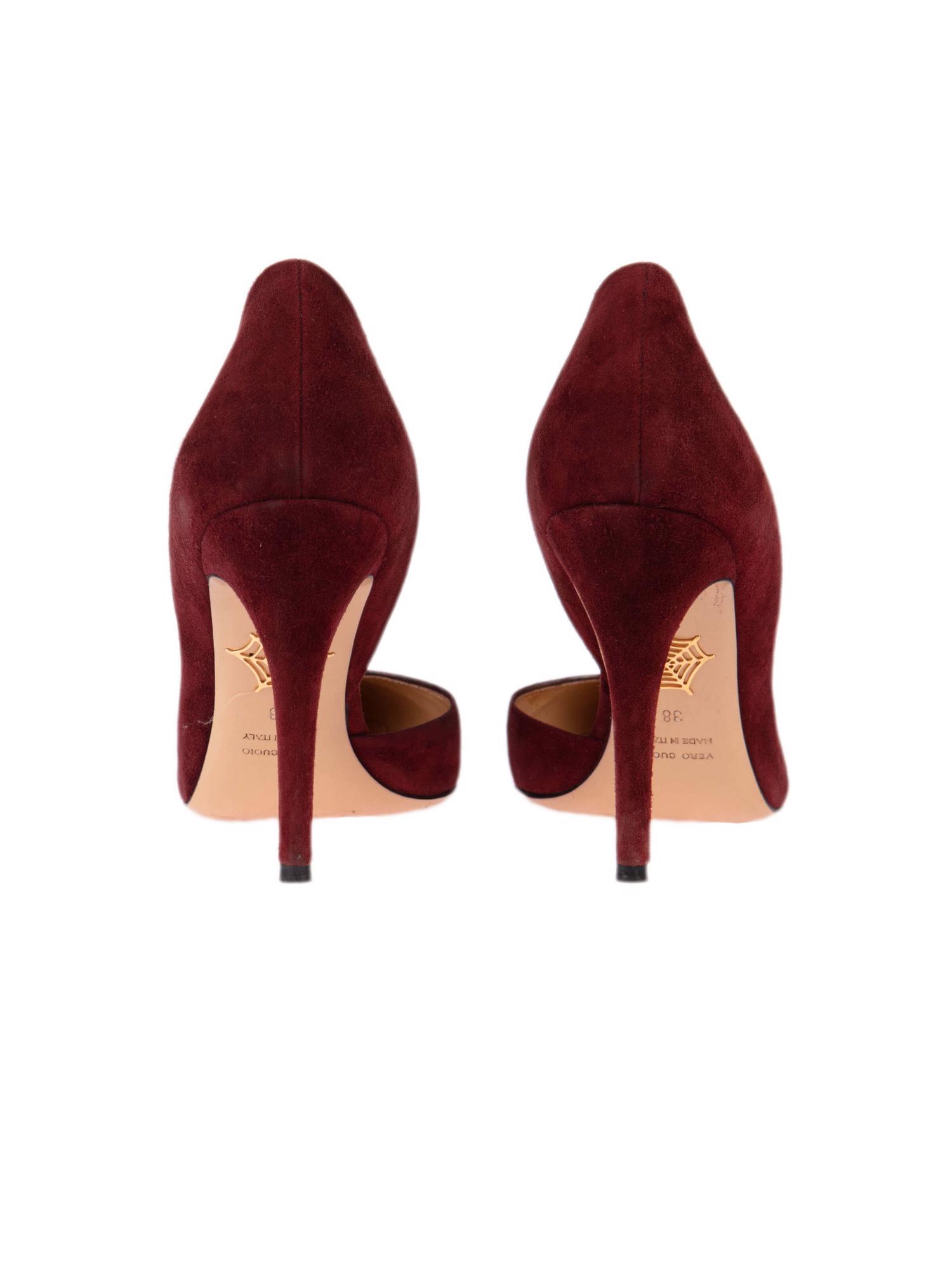 Bayan Kırmızı CHARLOTTE OLYMPIA AYAKKABI