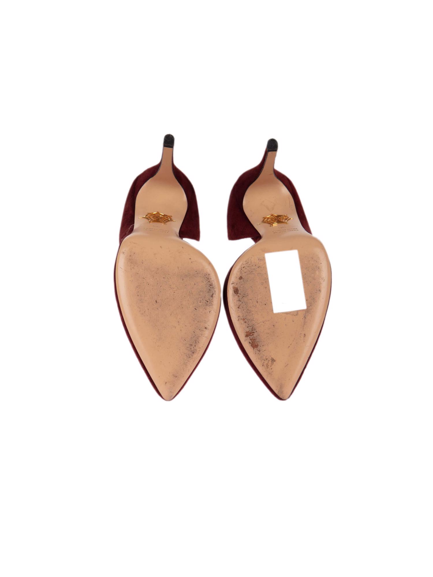 Bayan Kırmızı CHARLOTTE OLYMPIA AYAKKABI