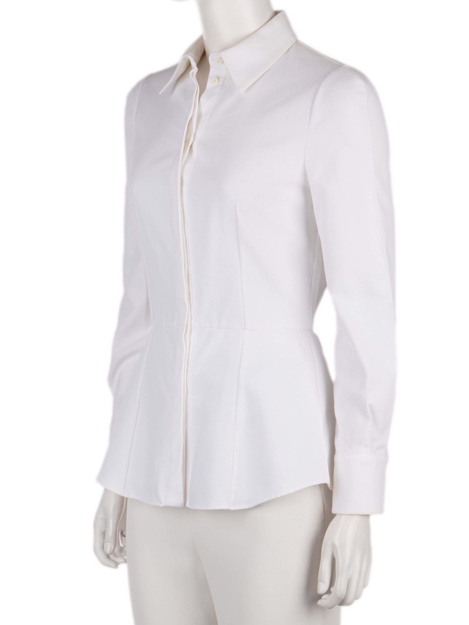 Bayan Beyaz ALEXANDER MCQUEEN GÖMLEK