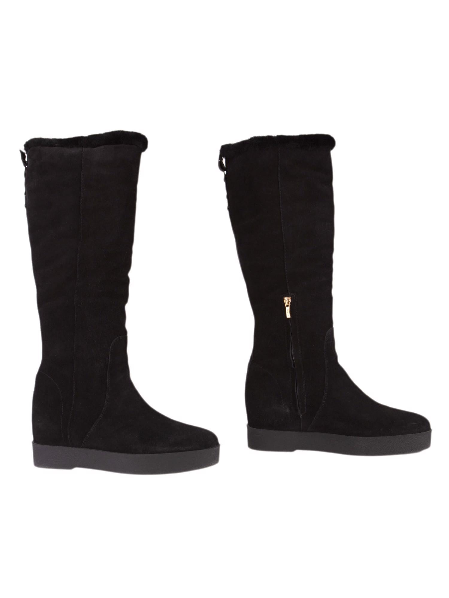 Bayan Siyah SALVATORE FERRAGAMO ÇİZME