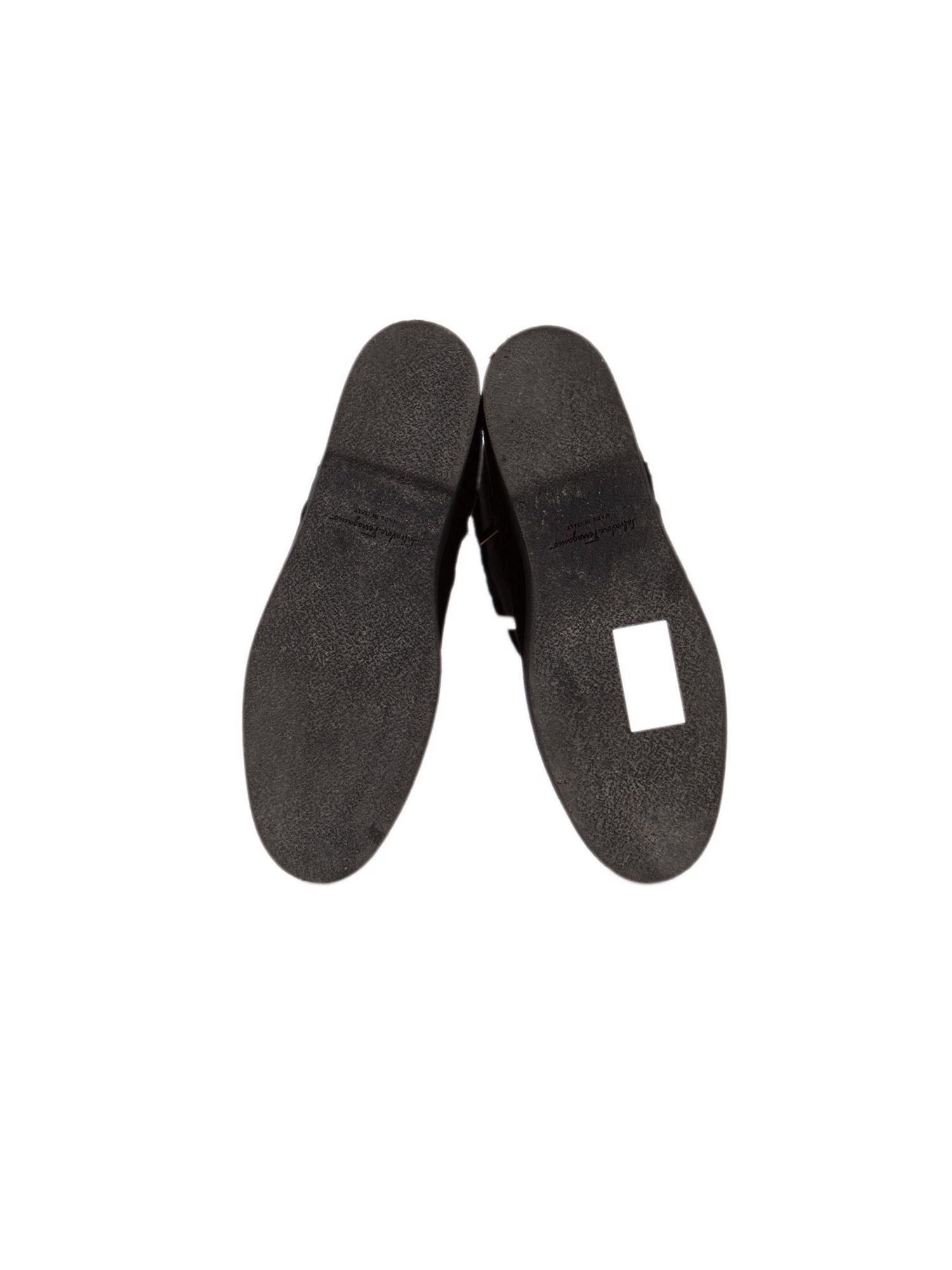 Bayan Siyah SALVATORE FERRAGAMO ÇİZME