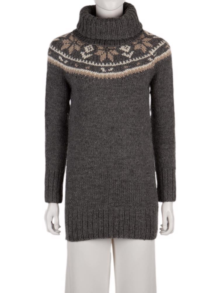 Bayan Gri MONCLER KAZAK