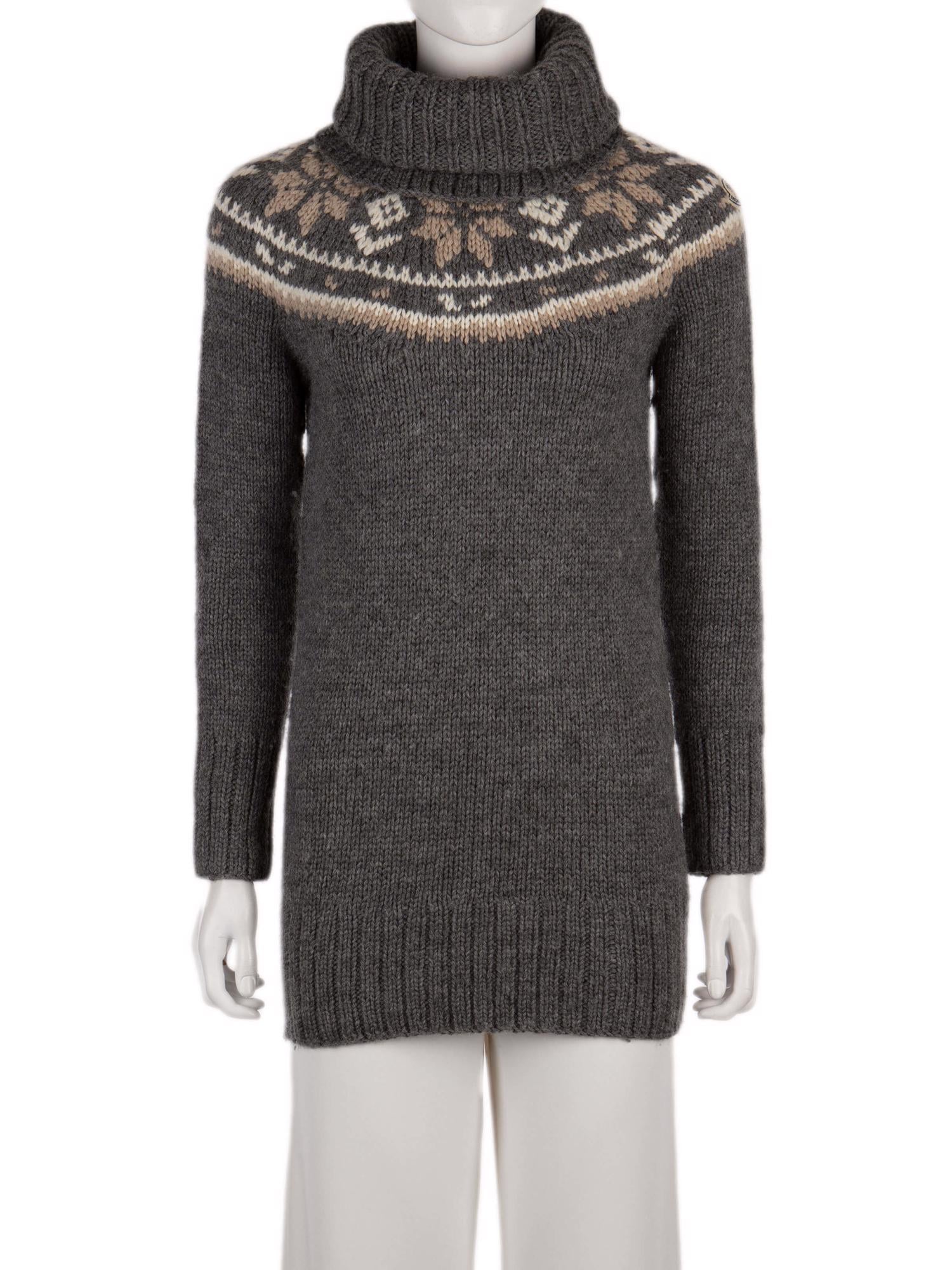 Bayan Gri MONCLER KAZAK