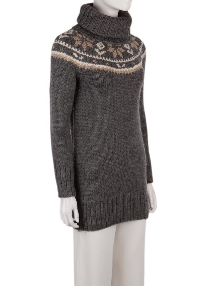 Bayan Gri MONCLER KAZAK