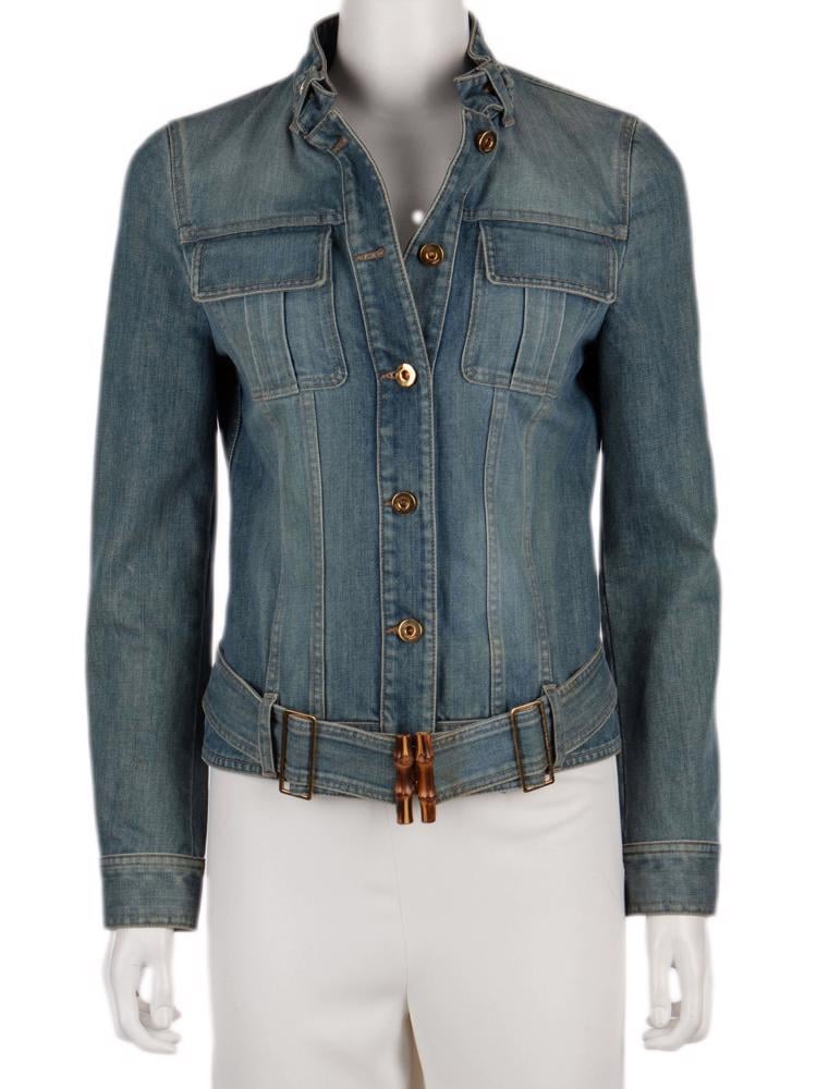 Bayan Mavi GUCCI JEAN CEKET