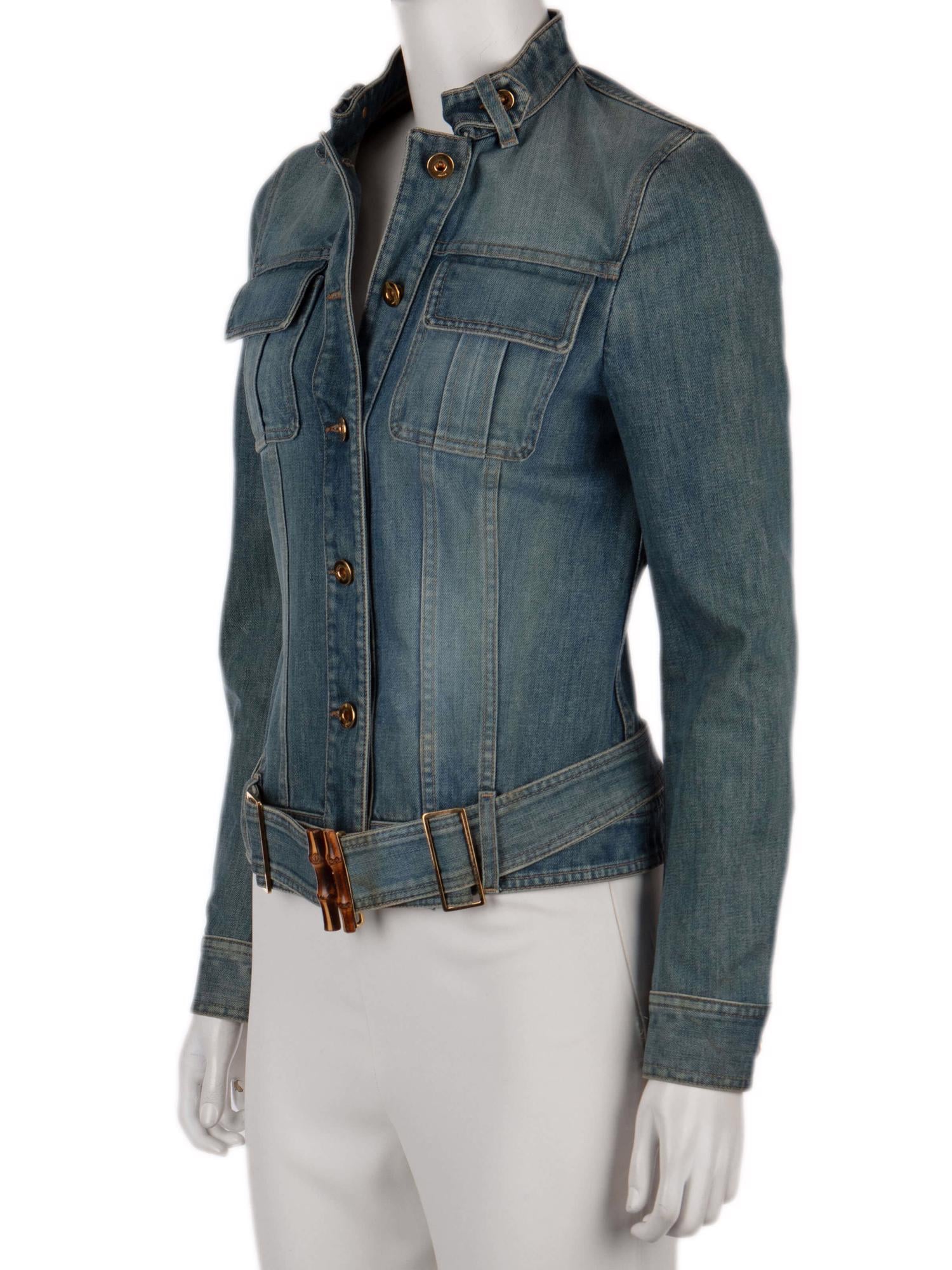 Bayan Mavi GUCCI JEAN CEKET