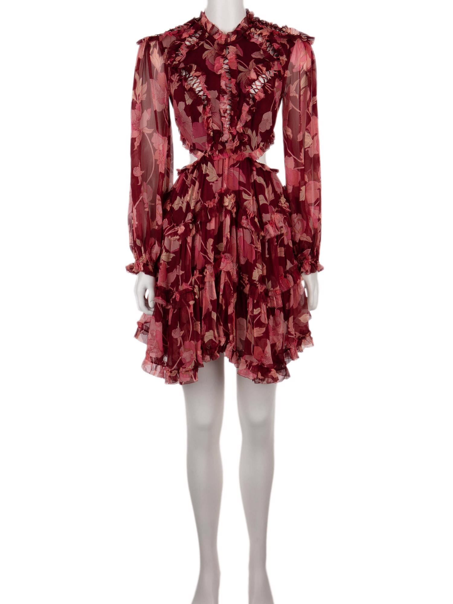 Bayan Kırmızı ZIMMERMANN ELBİSE