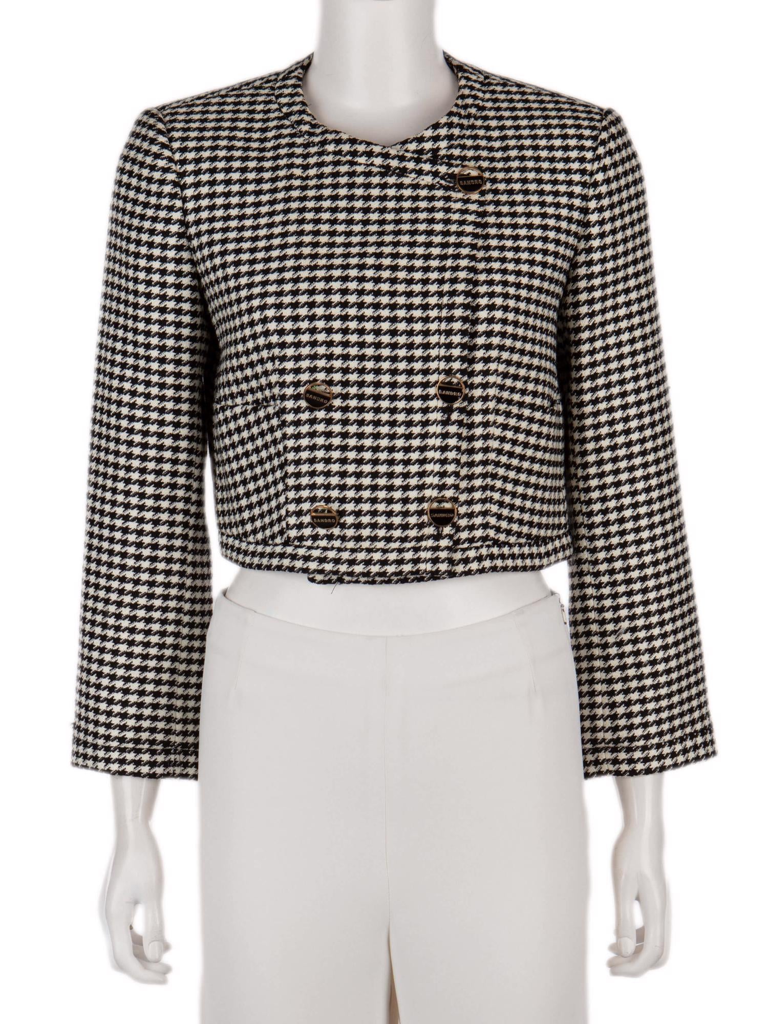 Bayan Beyaz SANDRO CEKET