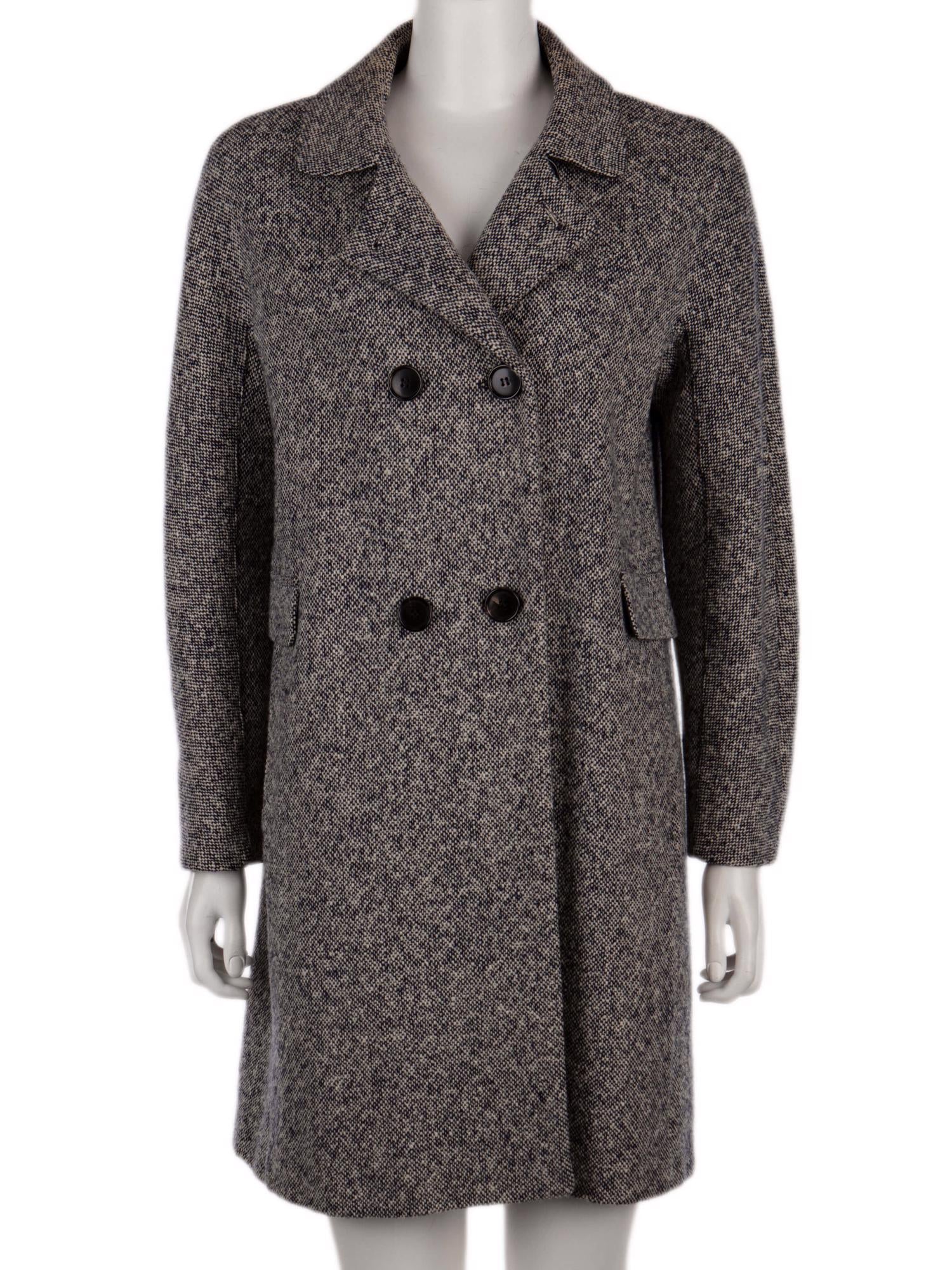 Bayan Siyah S MAX MARA PALTO