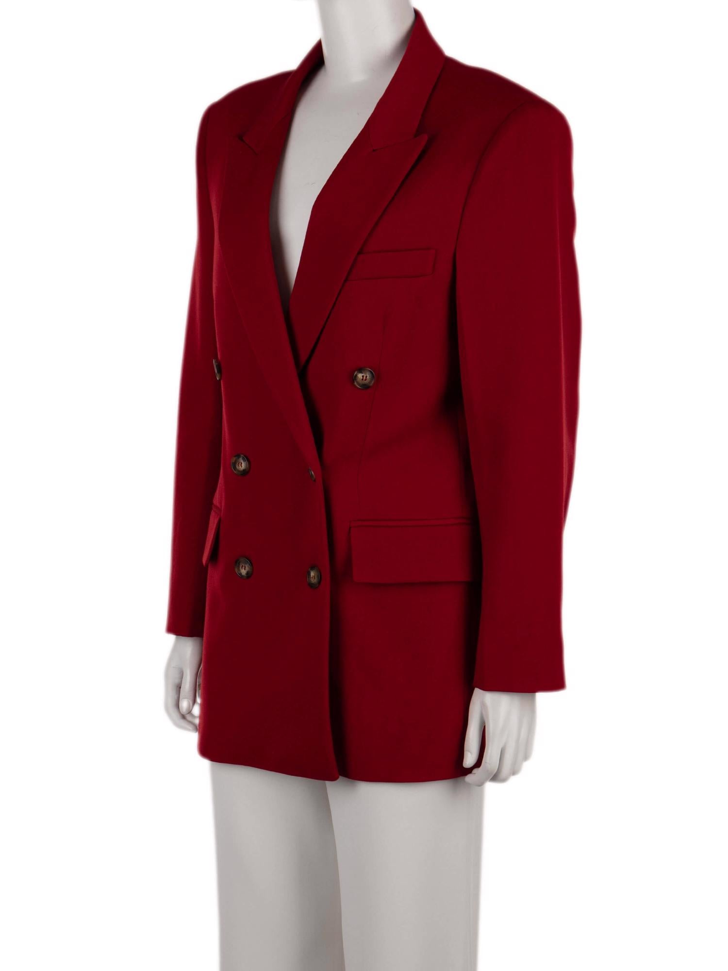 Bayan Kırmızı VICTORIA BECKHAM CEKET