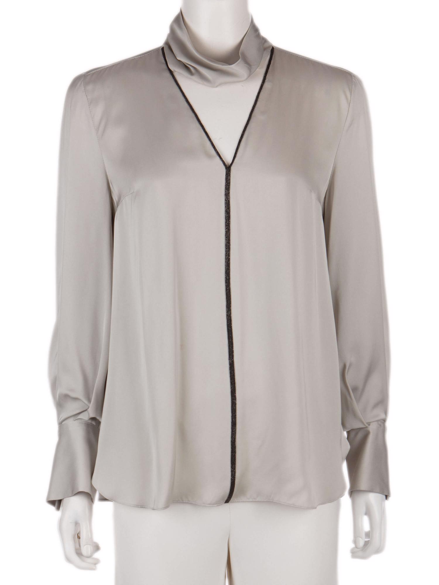 Bayan Gri BRUNELLO CUCINELLI BLUZ