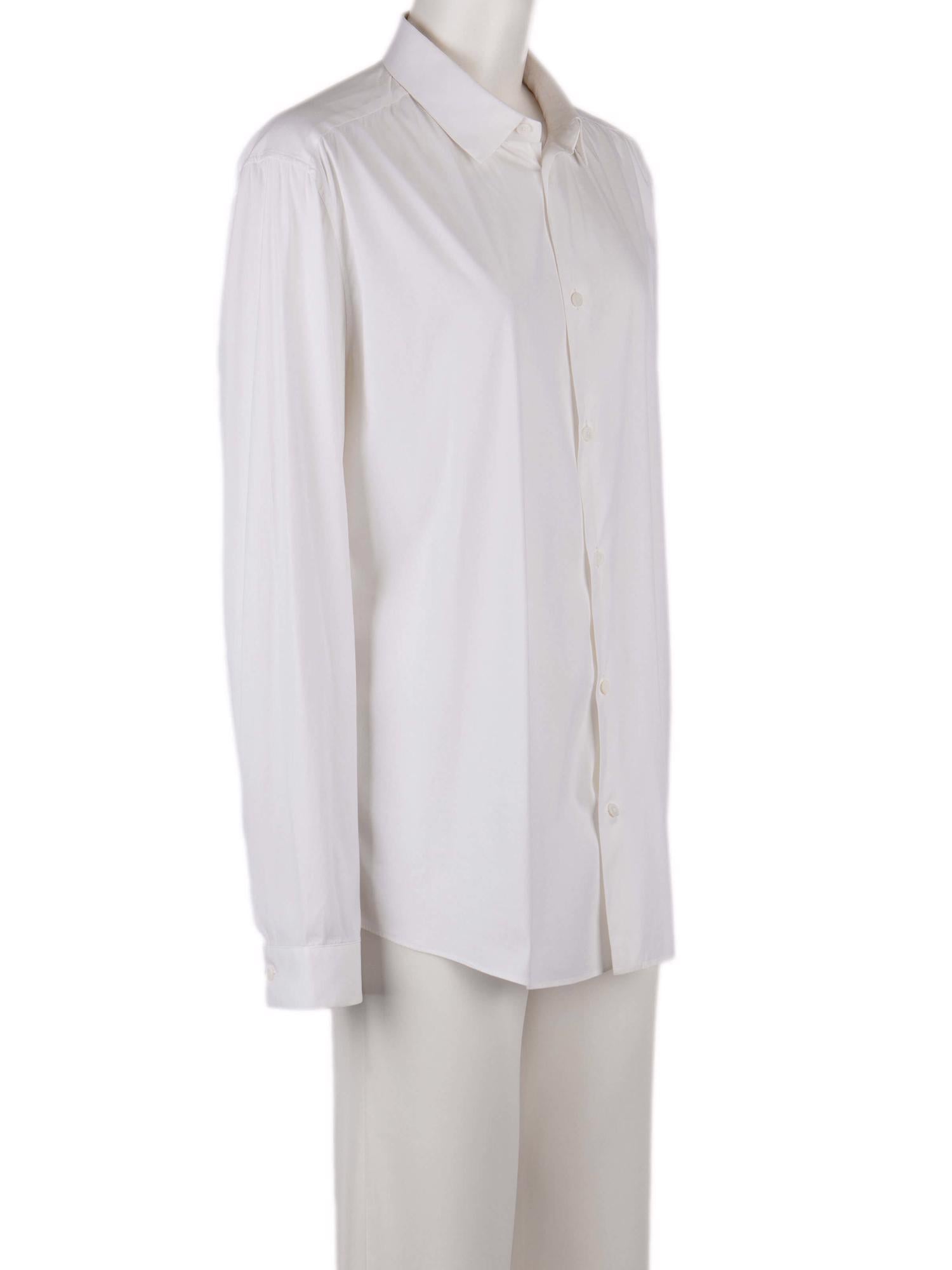 Bayan Beyaz BALENCIAGA GÖMLEK