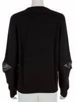 Bayan Siyah SAINT LAURENT KAZAK