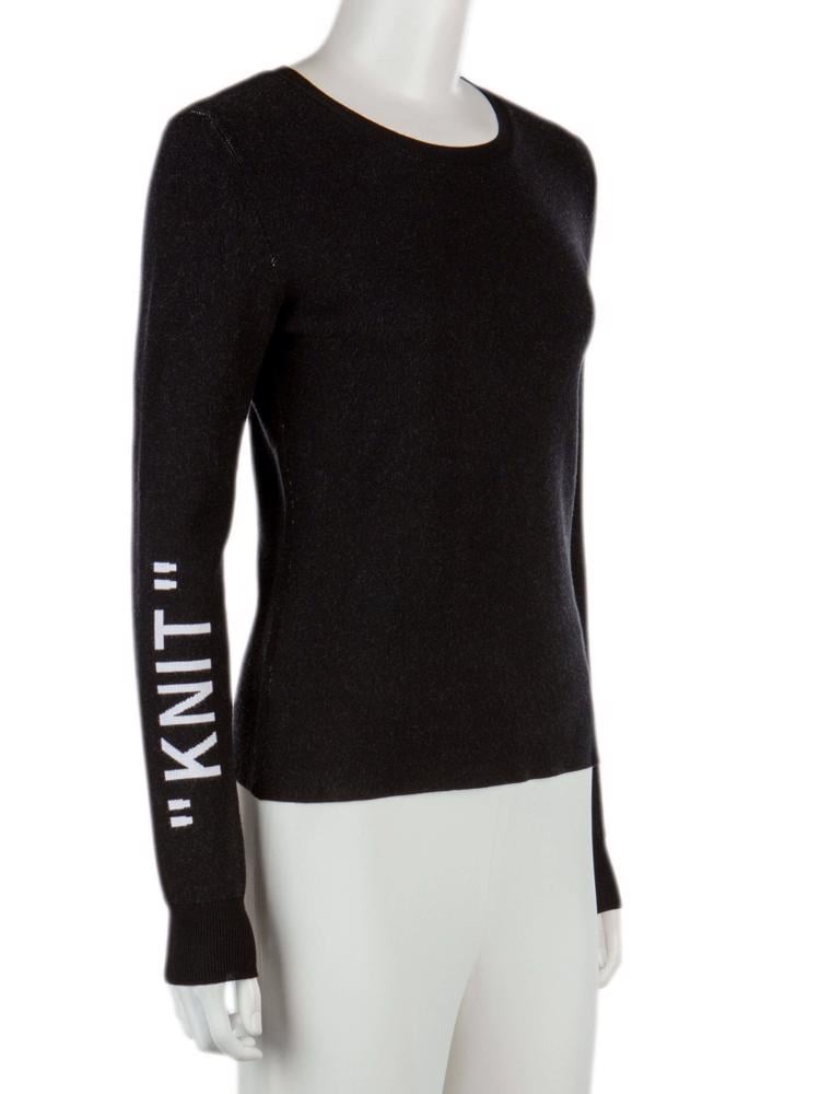 Bayan Siyah OFF-WHITE KAZAK