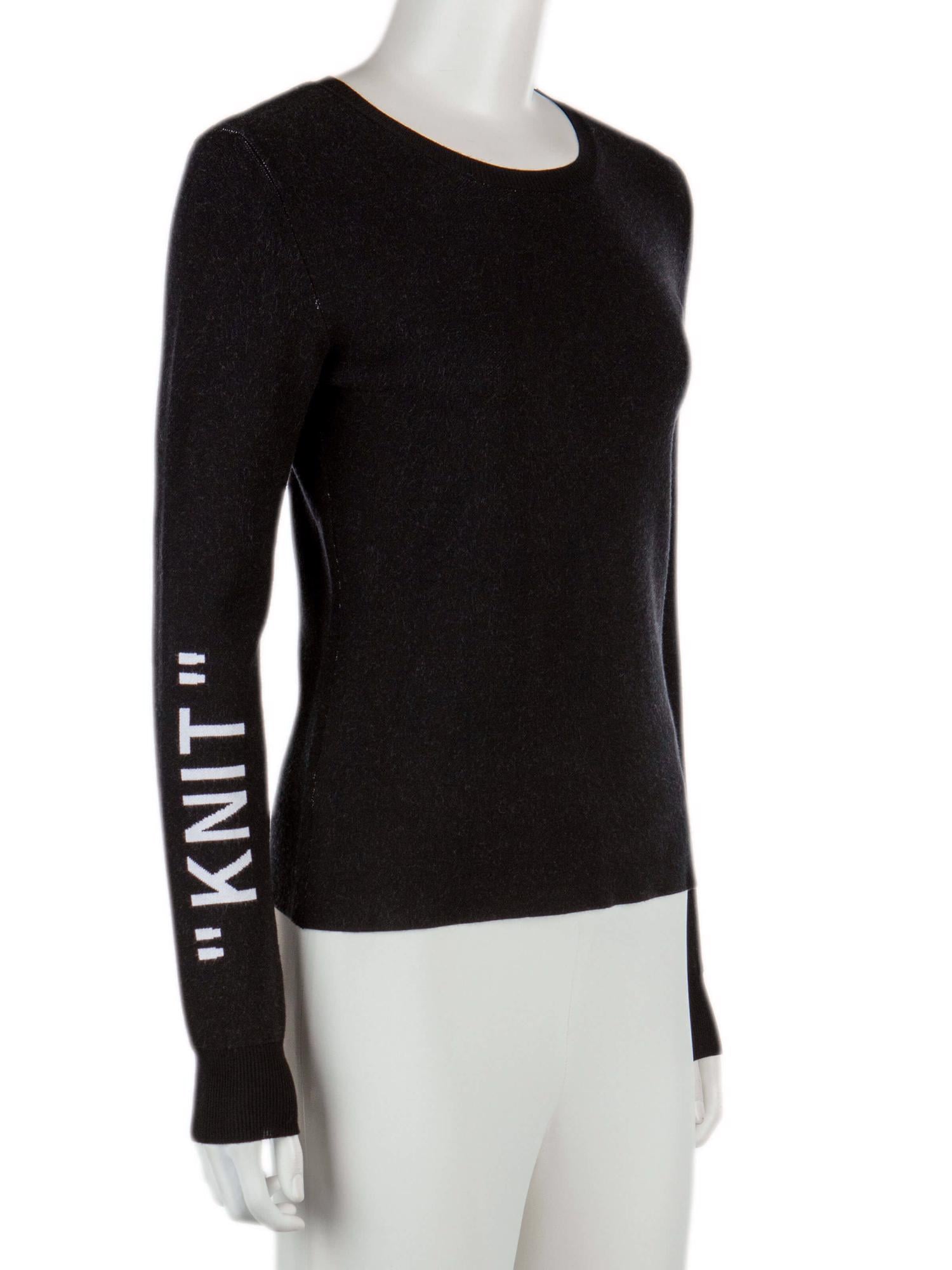 Bayan Siyah OFF-WHITE KAZAK