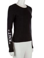 Bayan Siyah OFF-WHITE KAZAK