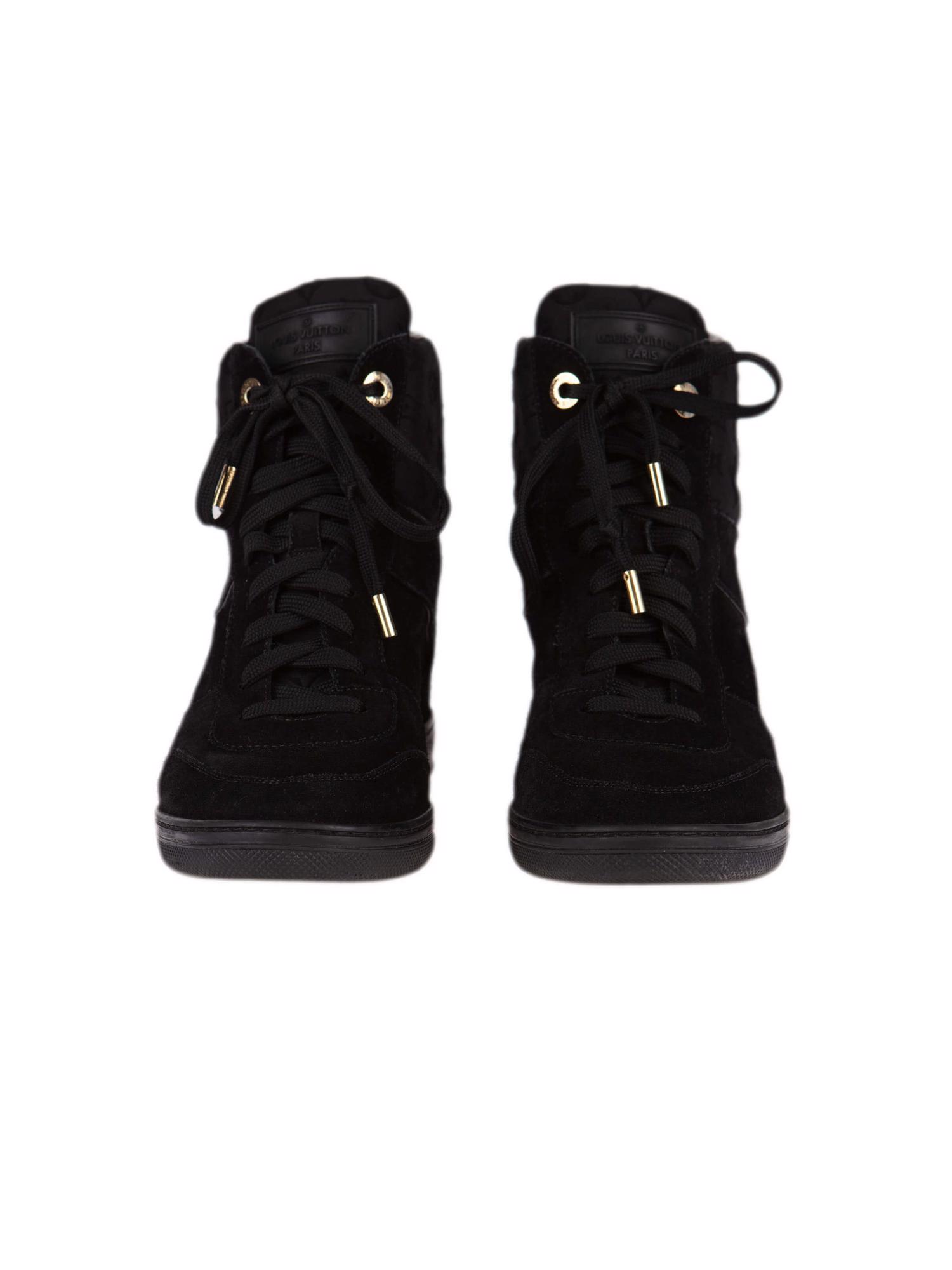 Bayan Siyah LOUIS VUITTON SNEAKER BOT