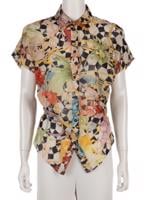 Bayan Çok Renkli HUSSEIN CHALAYAN GÖMLEK