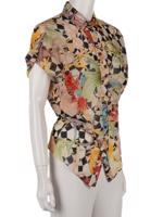 Bayan Çok Renkli HUSSEIN CHALAYAN GÖMLEK