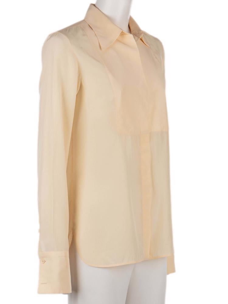 Bayan Krem JIL SANDER GÖMLEK