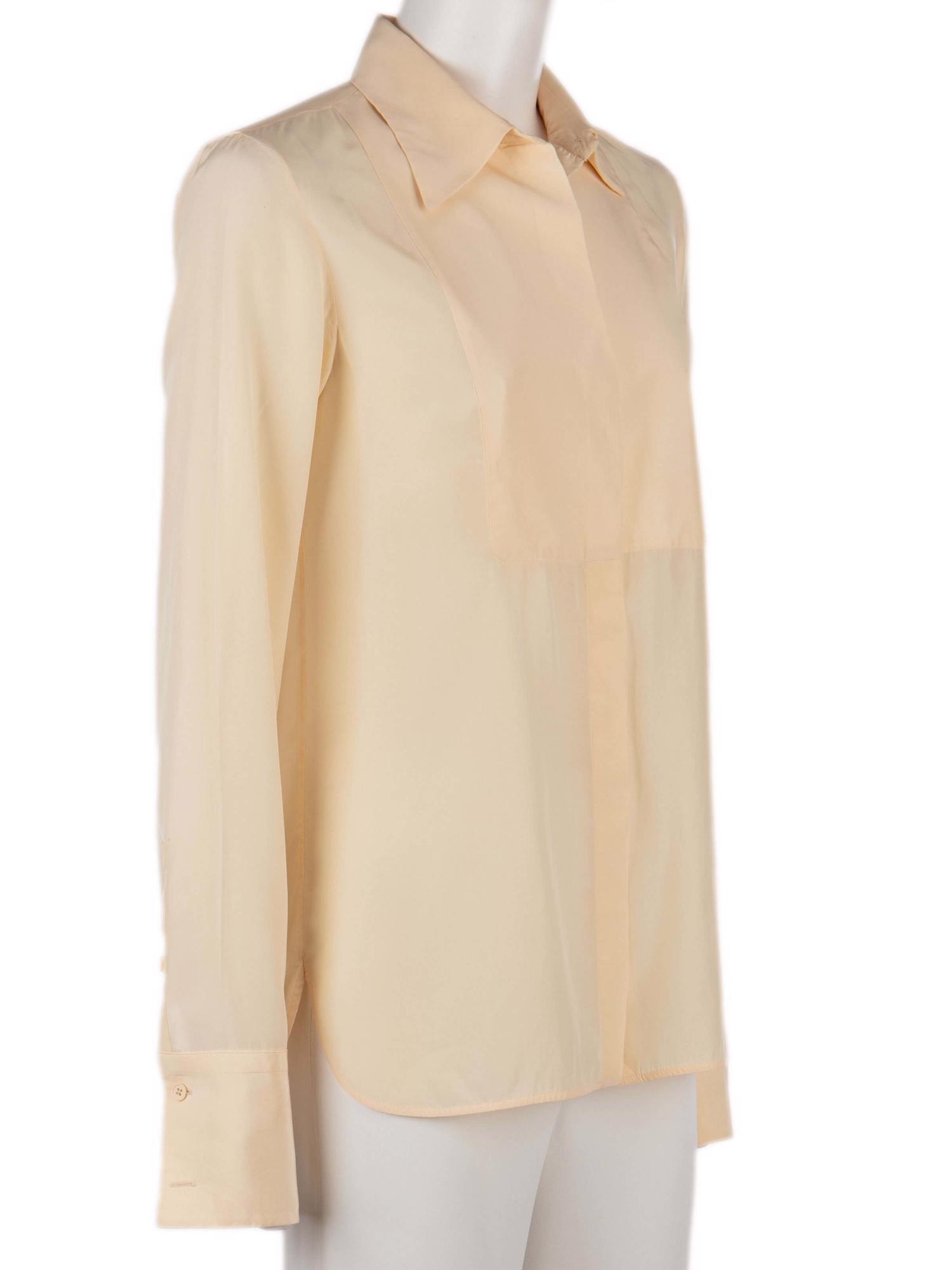 Bayan Krem JIL SANDER GÖMLEK