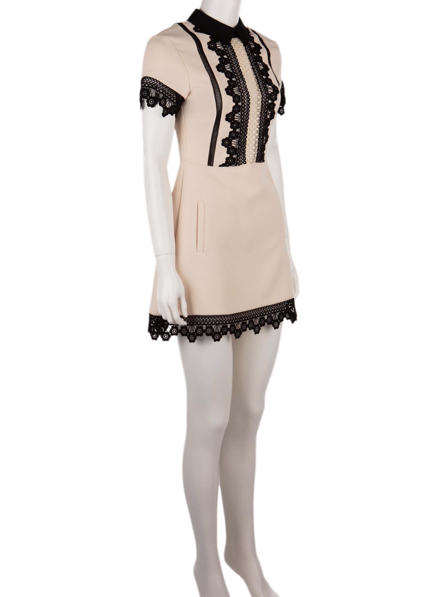 Bayan Krem SELF PORTRAIT ELBİSE