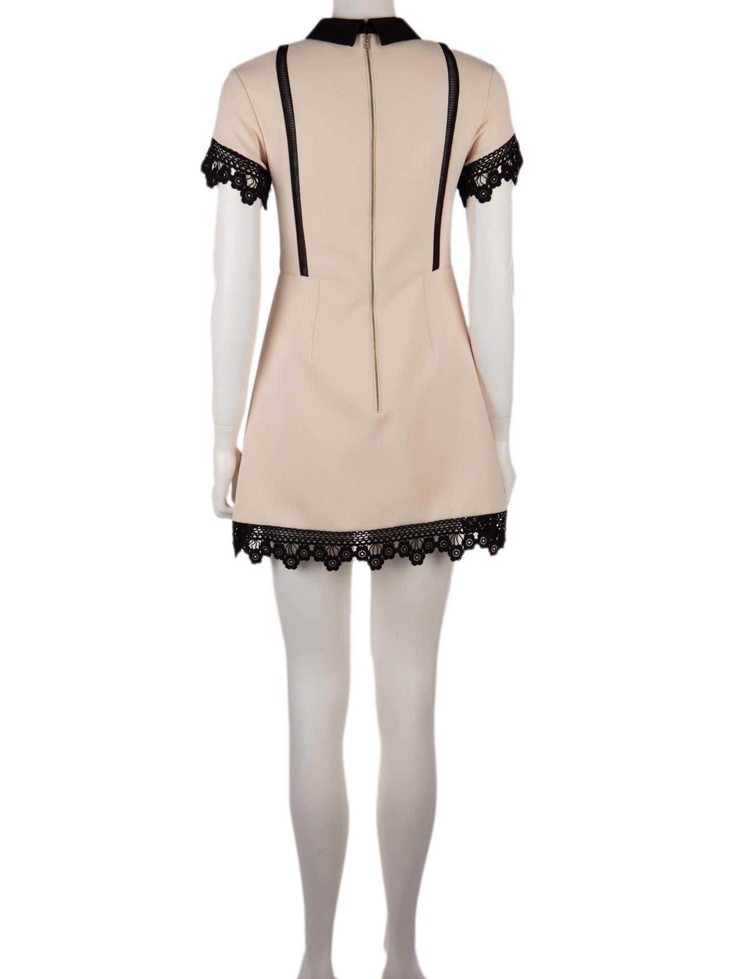 Bayan Krem SELF PORTRAIT ELBİSE