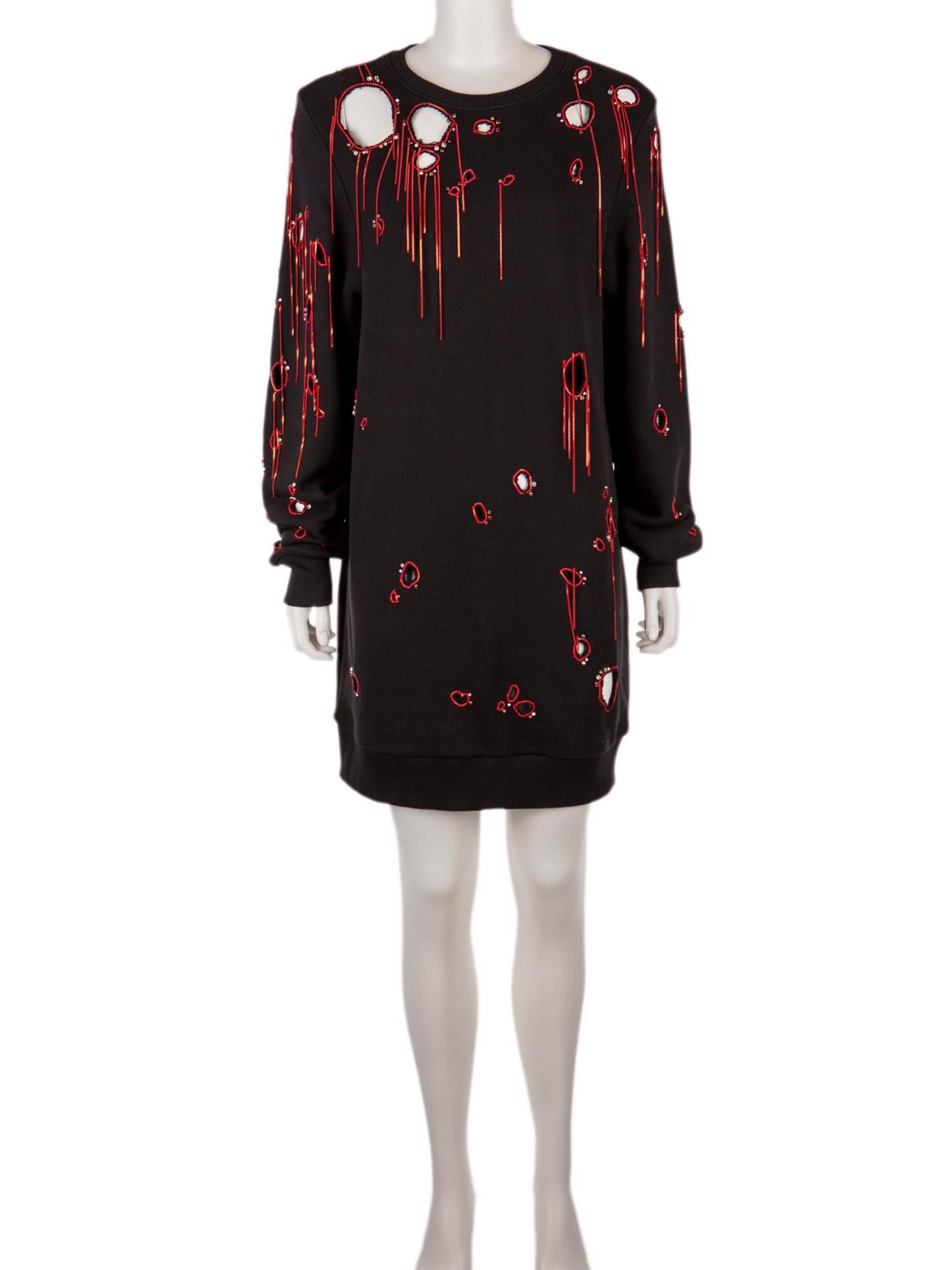 Bayan Siyah FAITH CONNEXION ELBİSE / SWEATSHIRT