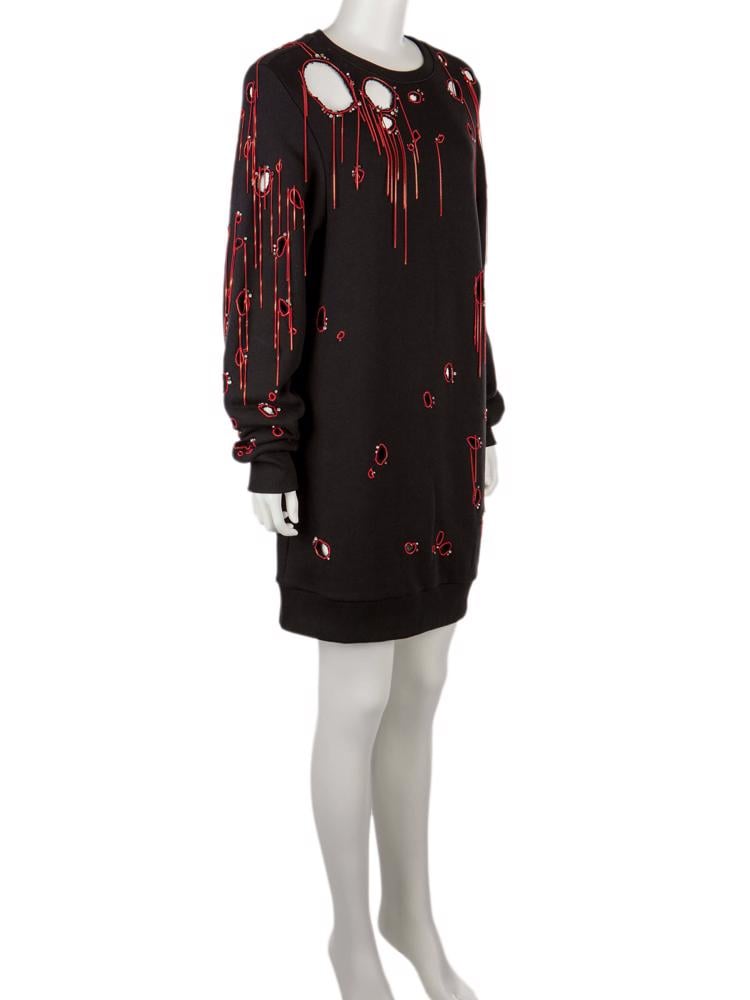 Bayan Siyah FAITH CONNEXION ELBİSE / SWEATSHIRT