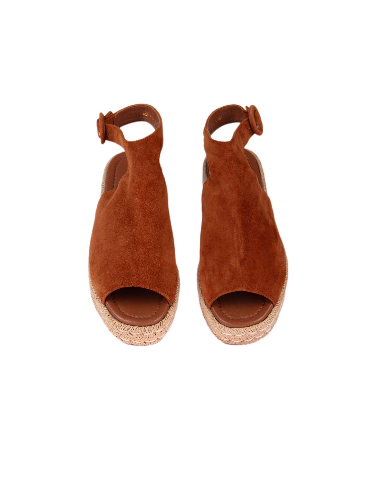 Bayan Kahve PRADA SANDALET