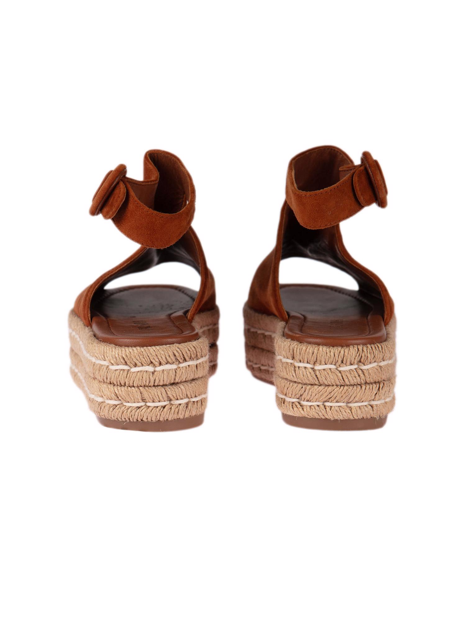 Bayan Kahve PRADA SANDALET