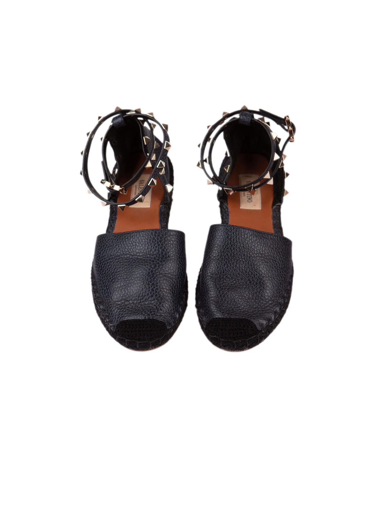 Bayan Lacivert VALENTINO ESPADRİL