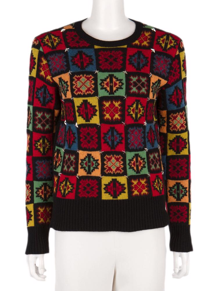 Bayan Çok Renkli ETRO KAZAK