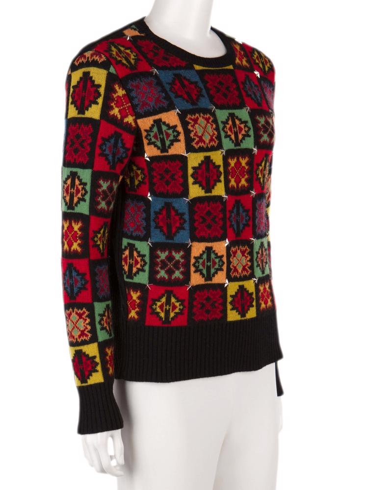 Bayan Çok Renkli ETRO KAZAK