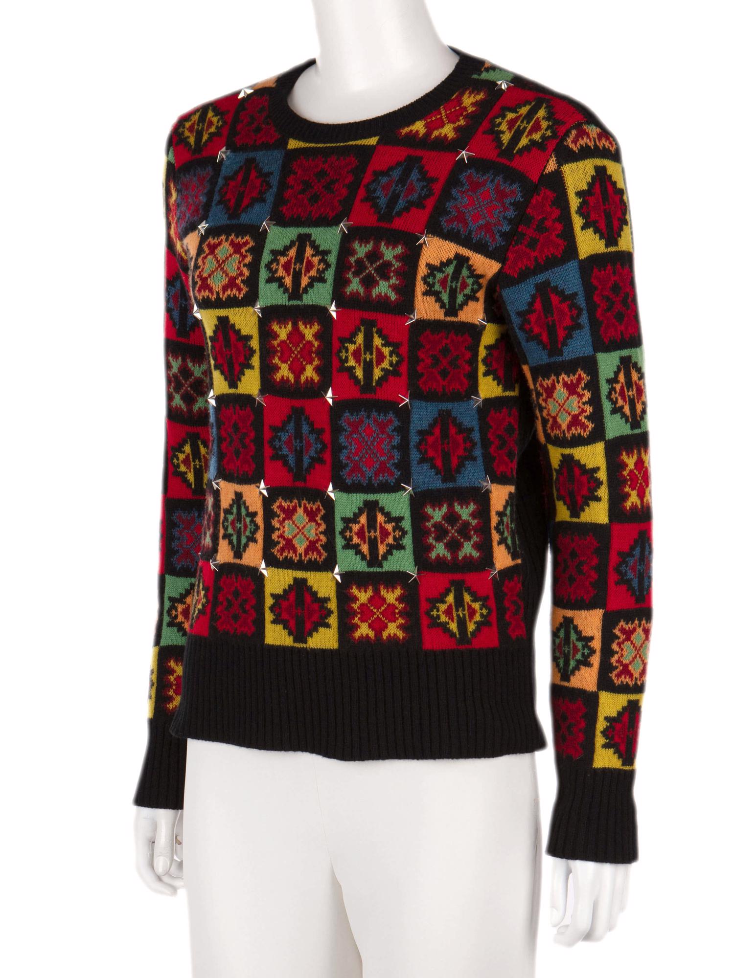 Bayan Çok Renkli ETRO KAZAK