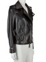 Bayan Siyah LANVIN DERİ CEKET