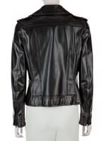 Bayan Siyah LANVIN DERİ CEKET