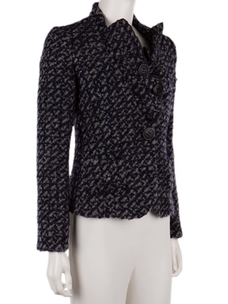 Bayan Lacivert EMPORIO ARMANI CEKET