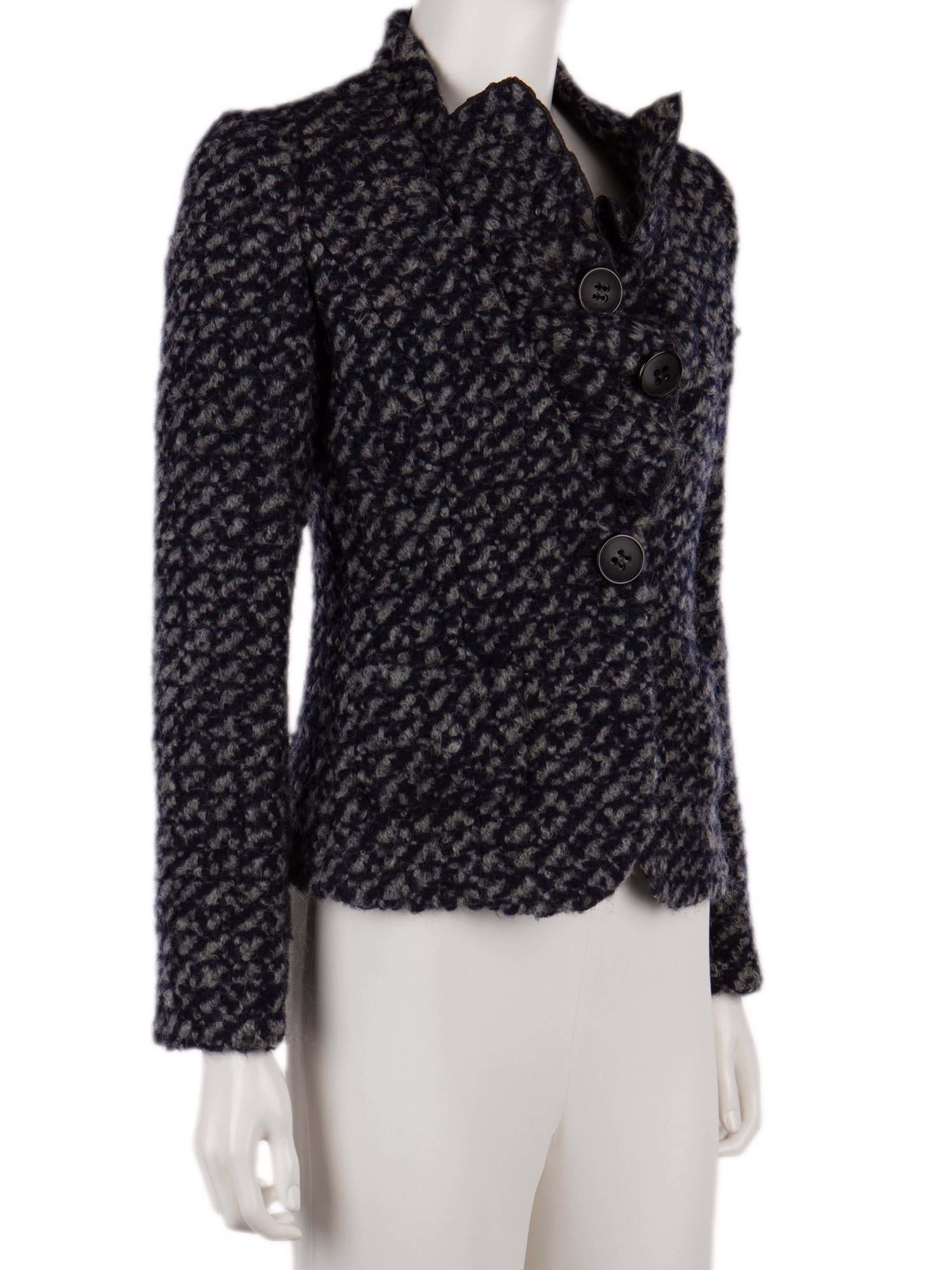 Bayan Lacivert EMPORIO ARMANI CEKET