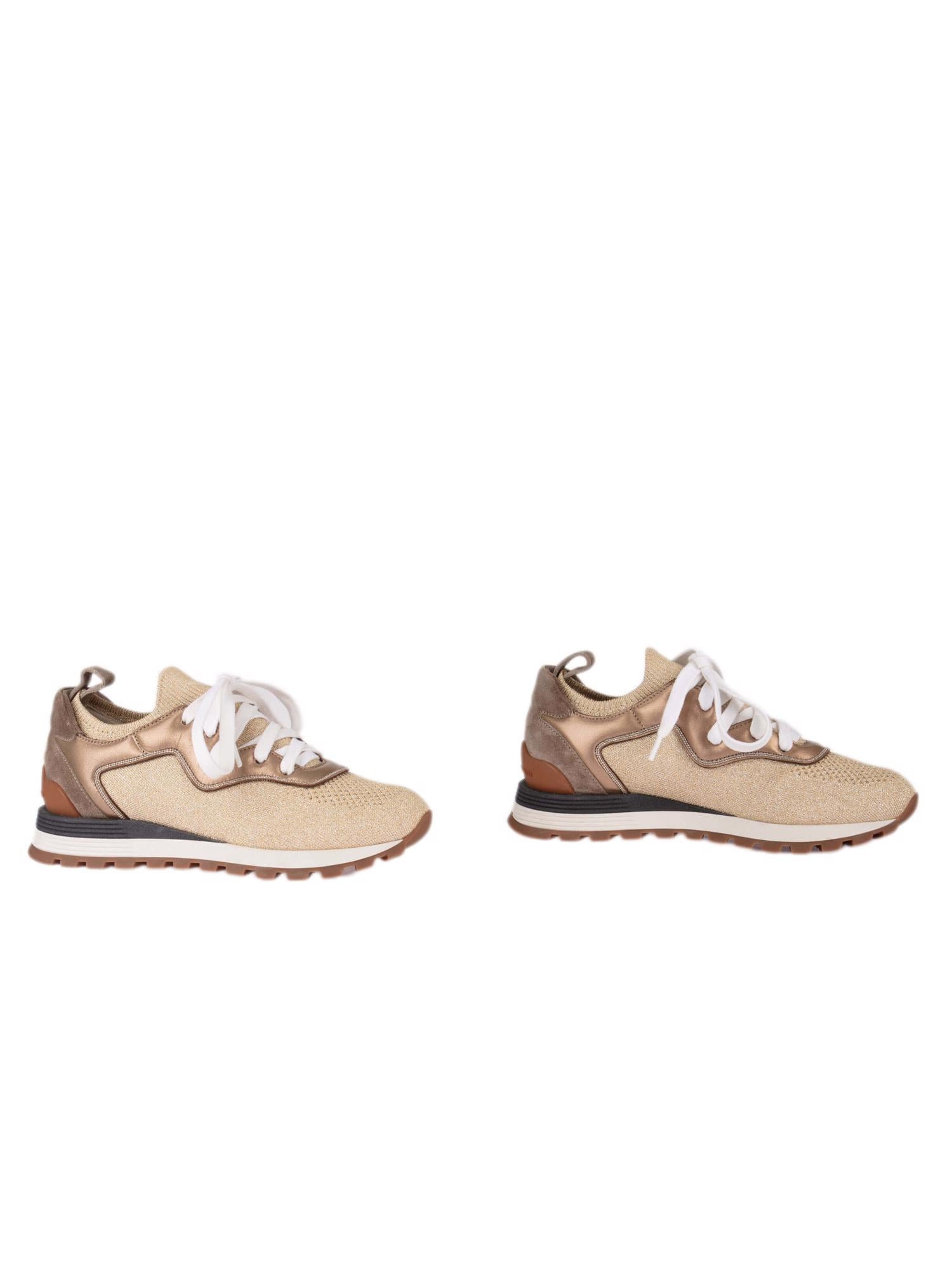 Bayan Altın BRUNELLO CUCINELLI SNEAKER