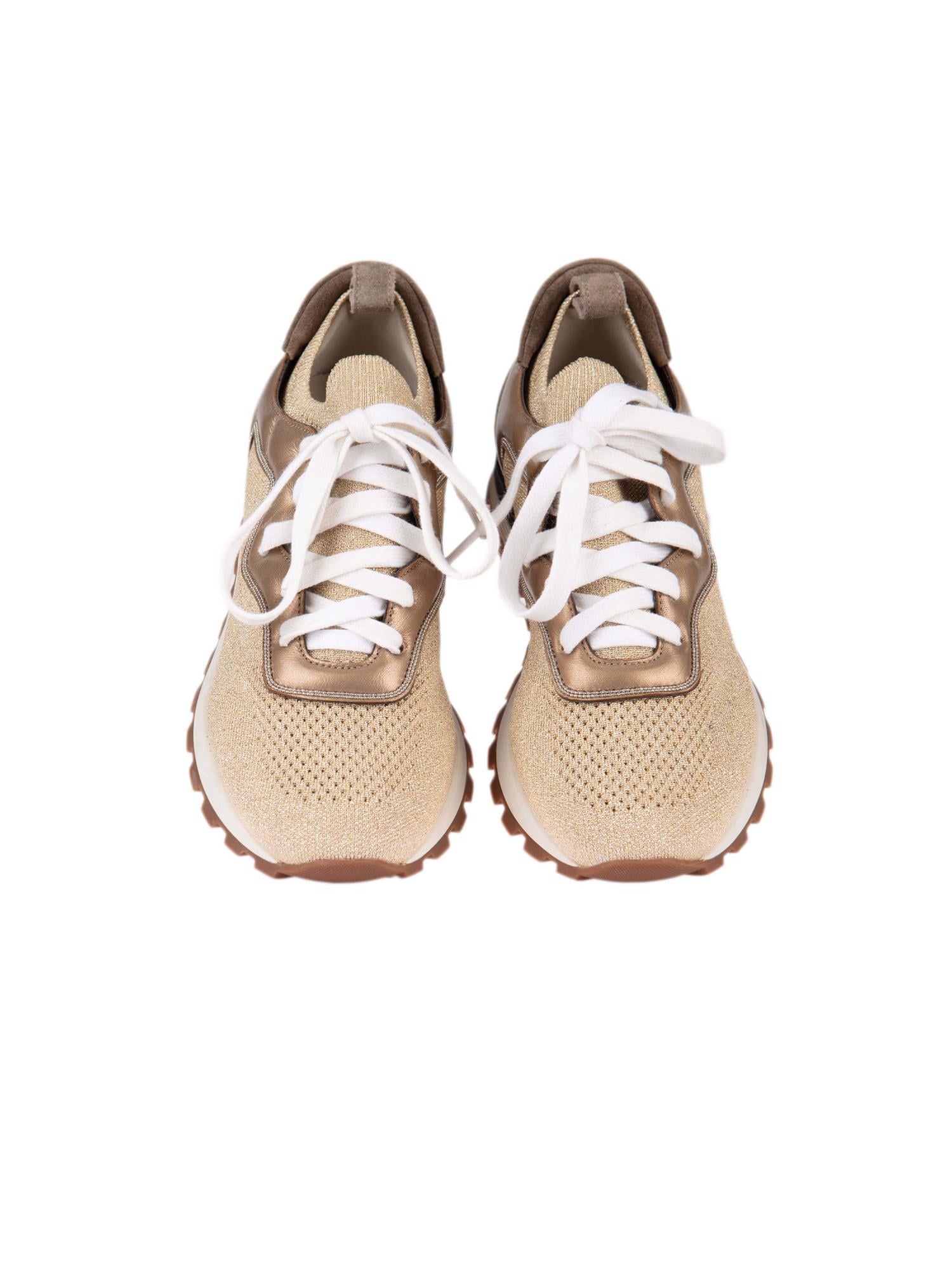 Bayan Altın BRUNELLO CUCINELLI SNEAKER