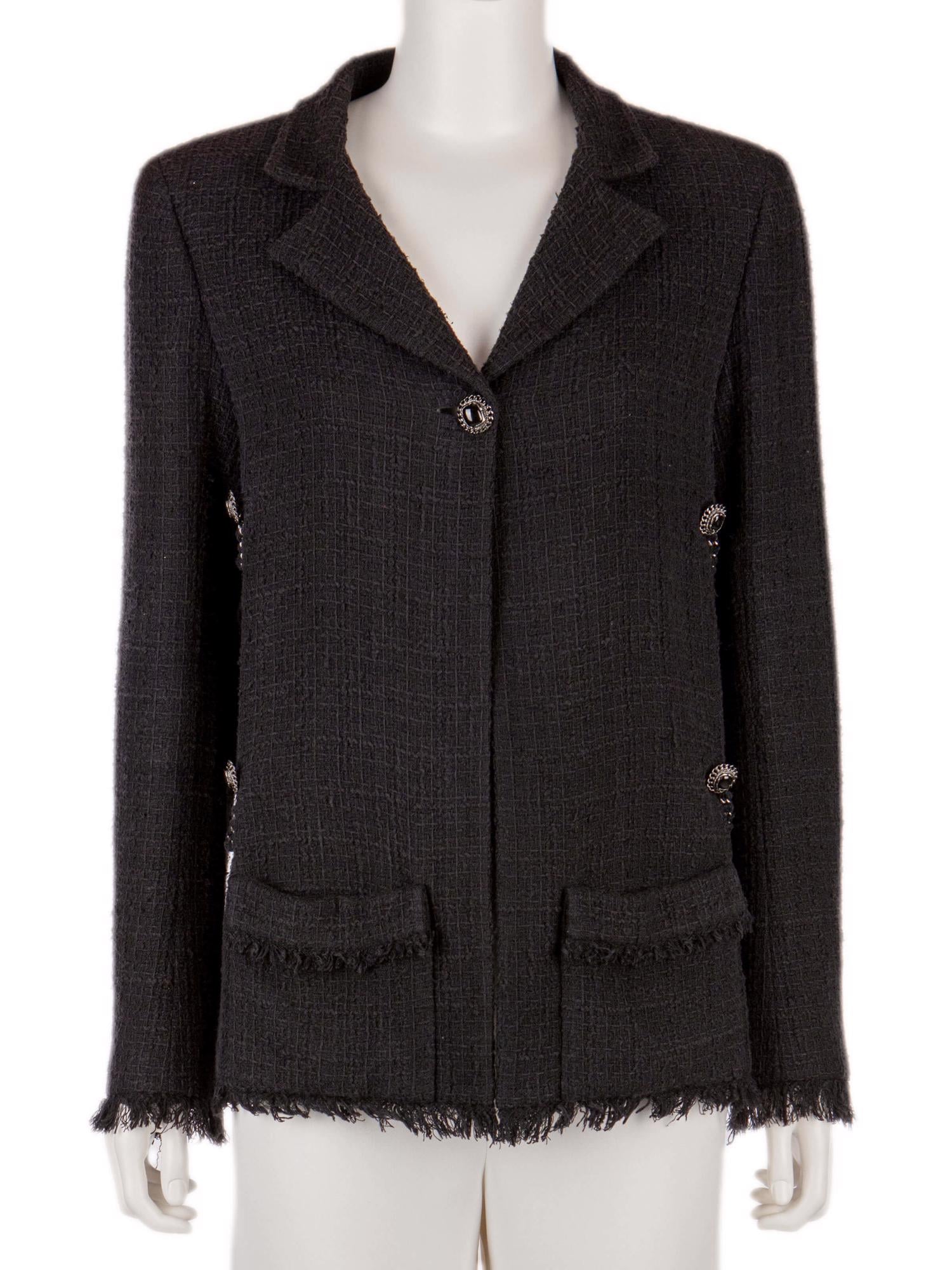 Bayan Lacivert CHANEL CEKET